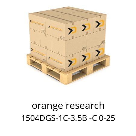   orange research 1504DGS-1C-3.5B -C 0-25