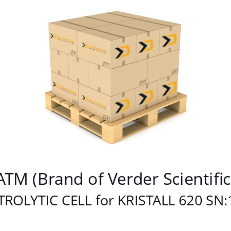   ATM (Brand of Verder Scientific) ELECTROLYTIC CELL for KRISTALL 620 SN:14170