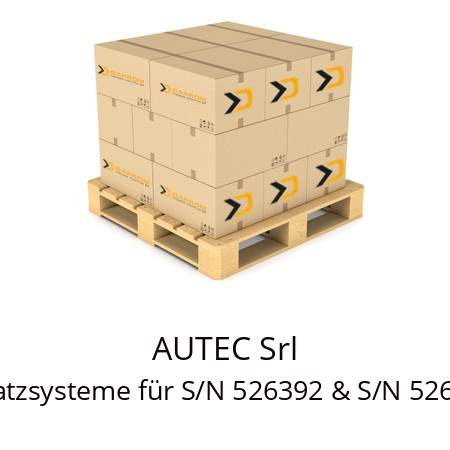   AUTEC Srl Ersatzsysteme für S/N 526392 & S/N 526391