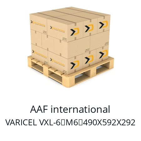   AAF international VARICEL VXL-6	M6	490X592X292