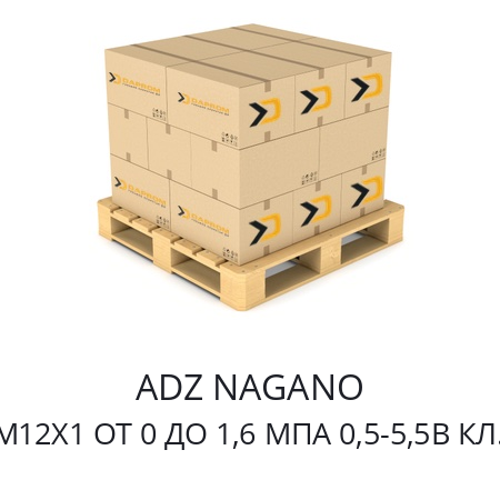   ADZ NAGANO DZ-SML-20,6 М12Х1 ОТ 0 ДО 1,6 МПА 0,5-5,5В КЛ.Т.0,5; 0,5-5,5В