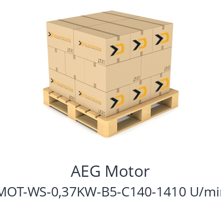   AEG Motor MOT-WS-0,37KW-B5-C140-1410 U/min