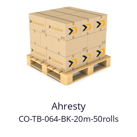   Ahresty CO-TB-064-BK-20m-50rolls