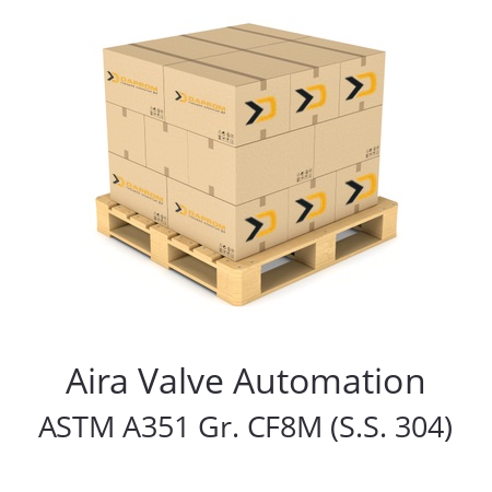  (8’’) 200 MM Aira Valve Automation ASTM A351 Gr. CF8M (S.S. 304)