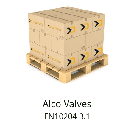   Alco Valves EN10204 3.1