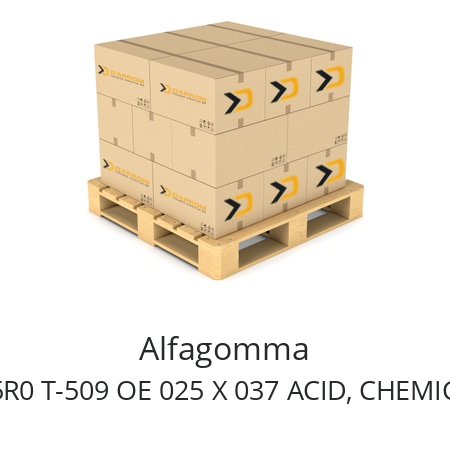   Alfagomma 1,2 MTR. 509OE0253755R0 T-509 OE 025 X 037 ACID, CHEMICAL & MULTIPURPOSEKL