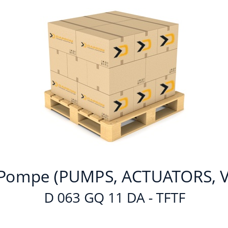   Alpha Pompe (PUMPS, ACTUATORS, VALVES) D 063 GQ 11 DA - TFTF