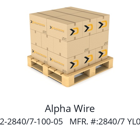   Alpha Wire 602-2840/7-100-05   MFR. #:2840/7 YL005