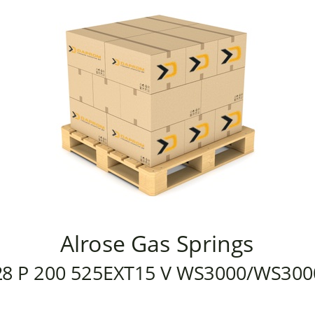   Alrose Gas Springs GS14 28 P 200 525EXT15 V WS3000/WS3000 550N