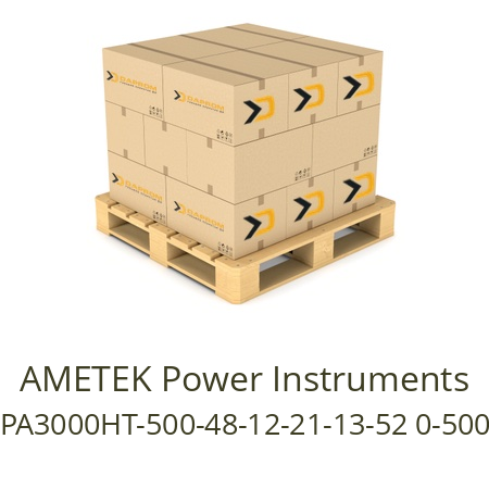  PA3000HT-500-48-12-21-13-52 0-500 AMETEK Power Instruments 