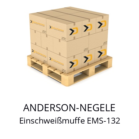   ANDERSON-NEGELE Einschweißmuffe EMS-132