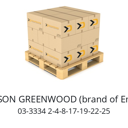   ANDERSON GREENWOOD (brand of Emerson) 03-3334 2-4-8-17-19-22-25