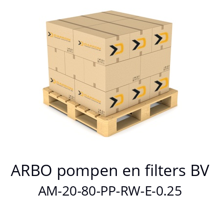   ARBO pompen en filters BV AM-20-80-PP-RW-E-0.25