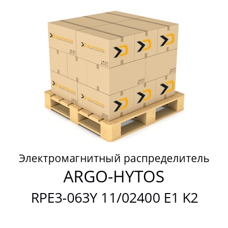 Электромагнитный распределитель  ARGO-HYTOS RPE3-063Y 11/02400 E1 K2