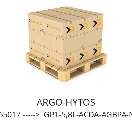   ARGO-HYTOS P2-5,8L.65017 ----->  GP1-5,8L-ACDA-AGBPA-N/SMA05