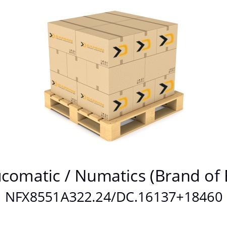   ASCO Joucomatic / Numatics (Brand of Emerson) NFX8551A322.24/DC.16137+18460