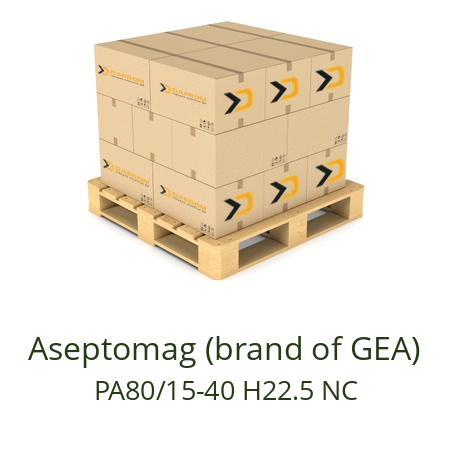   Aseptomag (brand of GEA) PA80/15-40 H22.5 NC