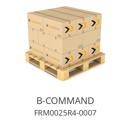   B-COMMAND FRM0025R4-0007