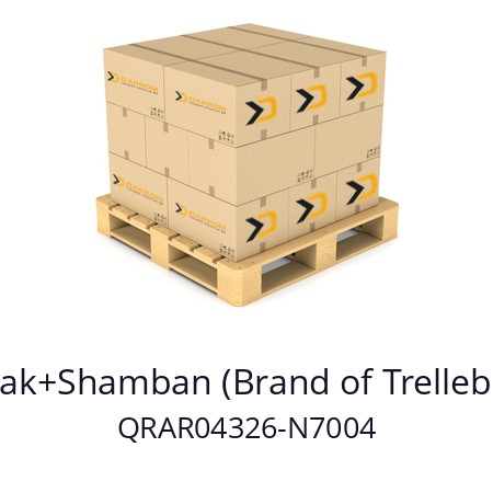   Busak+Shamban (Brand of Trelleborg) QRAR04326-N7004