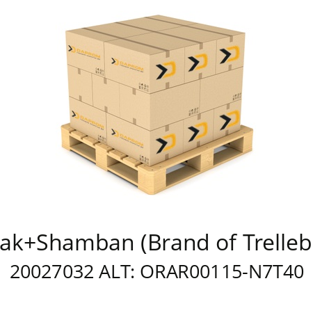   Busak+Shamban (Brand of Trelleborg) 20027032 ALT: ORAR00115-N7T40