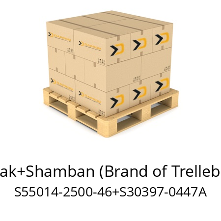   Busak+Shamban (Brand of Trelleborg) S55014-2500-46+S30397-0447A