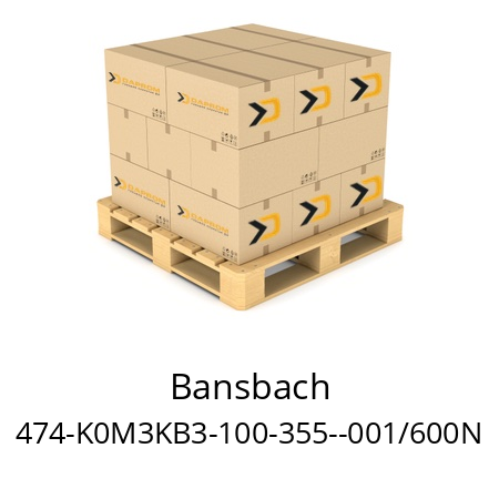   Bansbach 474-K0M3KB3-100-355--001/600N