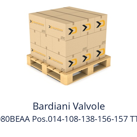   Bardiani Valvole BAAAAAA080BEAA Pos.014-108-138-156-157 TTABAA080E