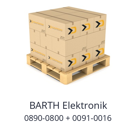   BARTH Elektronik 0890-0800 + 0091-0016