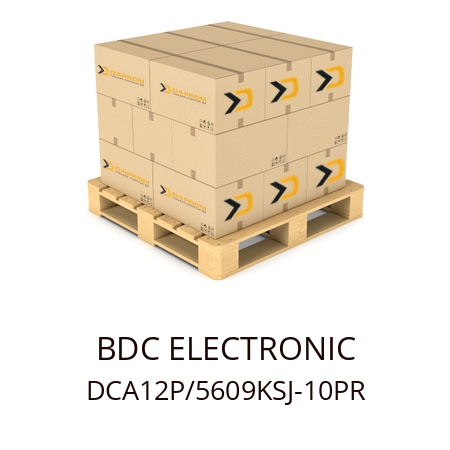   BDC ELECTRONIC DCA12P/5609KSJ-10PR