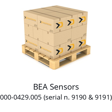   BEA Sensors 000-0429.005 (serial n. 9190 & 9191)