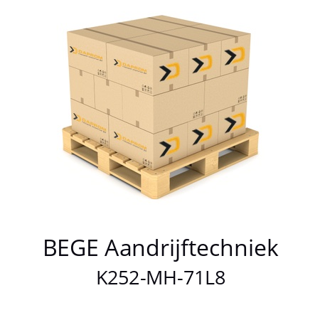   BEGE Aandrijftechniek K252-MH-71L8