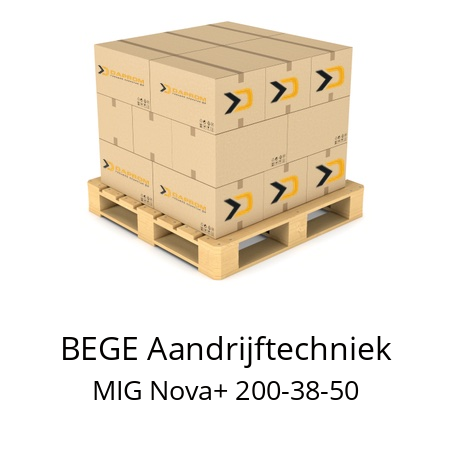   BEGE Aandrijftechniek MIG Nova+ 200-38-50