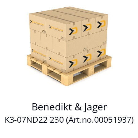   Benedikt & Jager K3-07ND22 230 (Art.no.00051937)