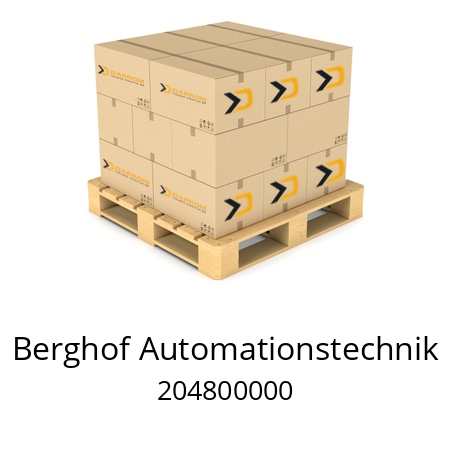   Berghof Automationstechnik 204800000