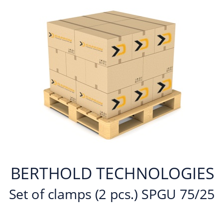   BERTHOLD TECHNOLOGIES Set of clamps (2 pcs.) SPGU 75/25