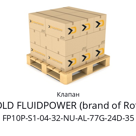 Клапан  BIFOLD FLUIDPOWER (brand of Rotork) FP10P-S1-04-32-NU-AL-77G-24D-35