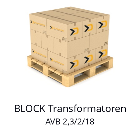   BLOCK Transformatoren AVB 2,3/2/18