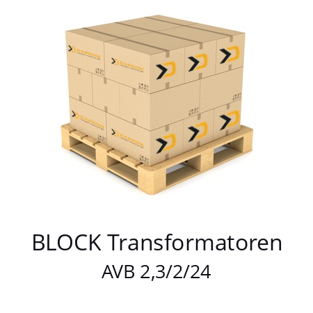   BLOCK Transformatoren AVB 2,3/2/24