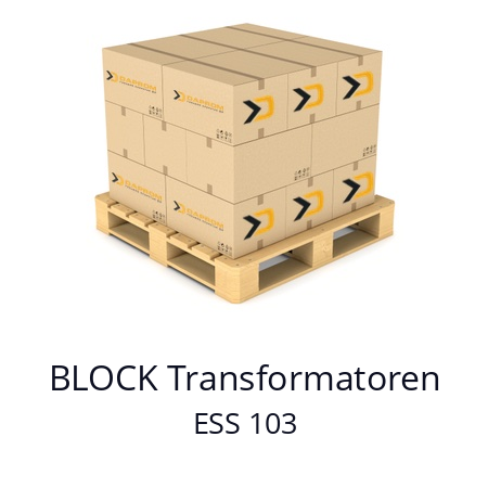   BLOCK Transformatoren ESS 103