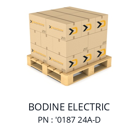   BODINE ELECTRIC PN : '0187 24A-D