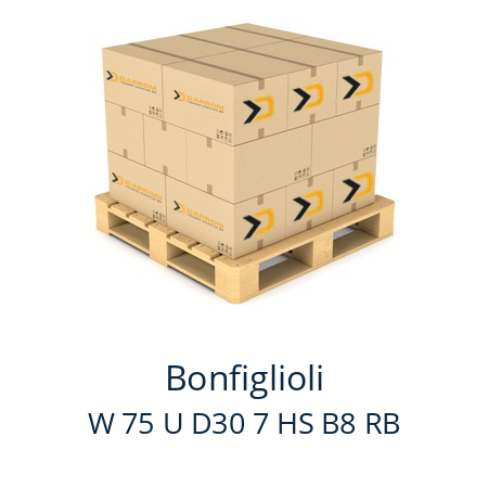   Bonfiglioli W 75 U D30 7 HS B8 RB