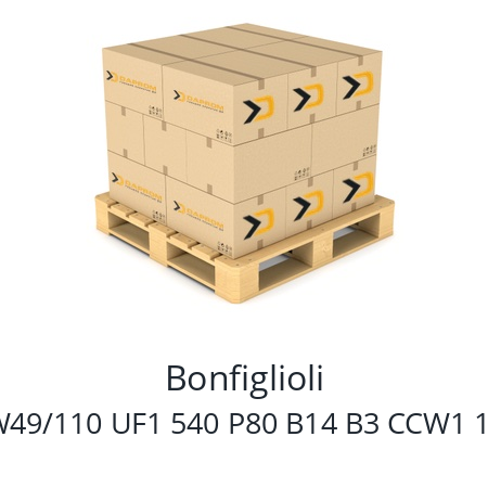   Bonfiglioli VF/W49/110 UF1 540 P80 B14 B3 CCW1 18 23