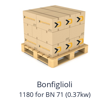   Bonfiglioli 1180 for BN 71 (0.37kw)