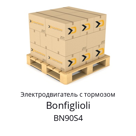 Электродвигатель с тормозом BN90S4 Bonfiglioli 