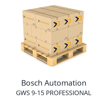   Bosch Automation GWS 9-15 PROFESSIONAL