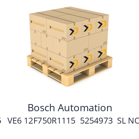   Bosch Automation 460 426 495   VE6 12F750R1115  5254973  SL NO: 304 26786