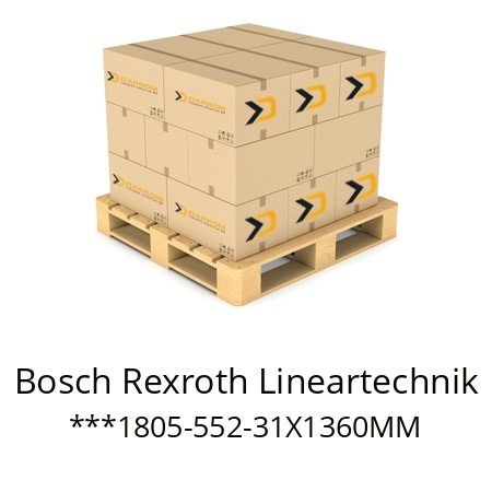   Bosch Rexroth Lineartechnik ***1805-552-31X1360MM