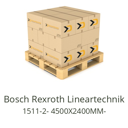   Bosch Rexroth Lineartechnik 1511-2- 4500X2400MM-