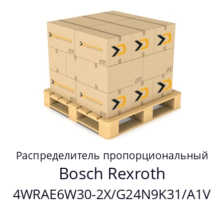 Распределитель пропорциональный 4WRAE6W30-2X/G24N9K31/A1V Bosch Rexroth 