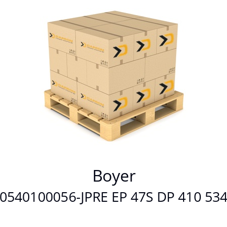   Boyer 0540100056-JPRE EP 47S DP 410 534